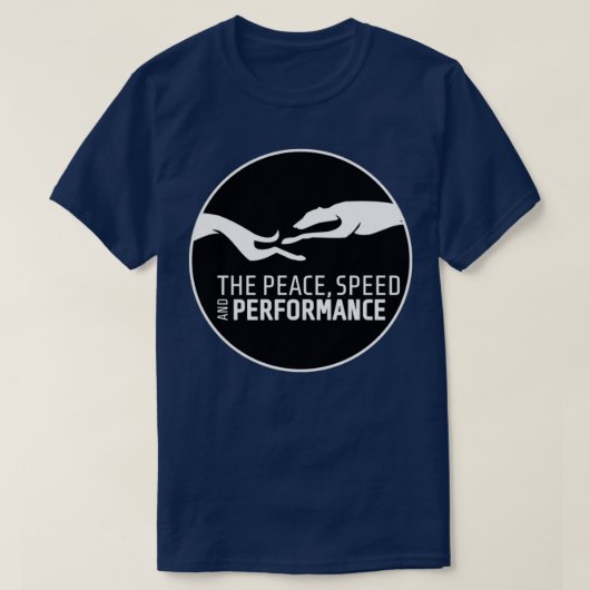 THE RUNNING SIGHTHOUNDS FOR FAST DOGS LOVERS T-Shirt (Design vorne)