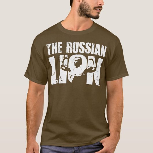 The Russian Lion - George Hackenschmidt Shirt (Vorderseite)
