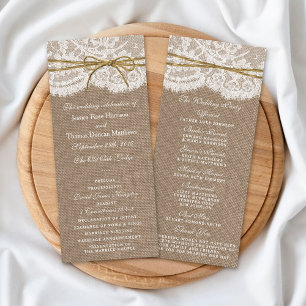 The Rustic Twine Bow Wedding Collection - Programm