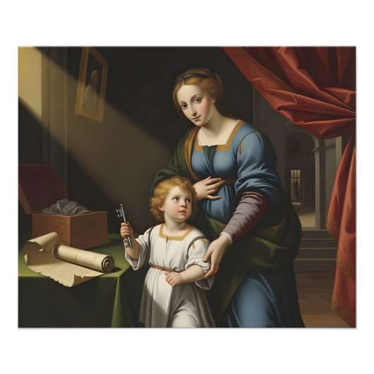 The Sacred Key's Secret: Renaissance Madonna & Ch Fotodruck (Vorne)