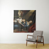 The Sacred Key's Secret: Renaissance Madonna & Ch Wandteppich (Beispiel (Horizontal))