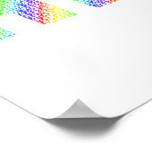 The Sacred Permission: Allow Yourself to HEAL Rain Poster (Ecke)