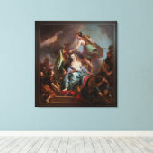 The Sacrifice of Iphigenia by Charles de La Fosse Leinwanddruck (Insitu (Holzboden))