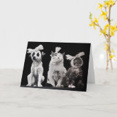 The Sad Trio Karte (Gelbe Blume)