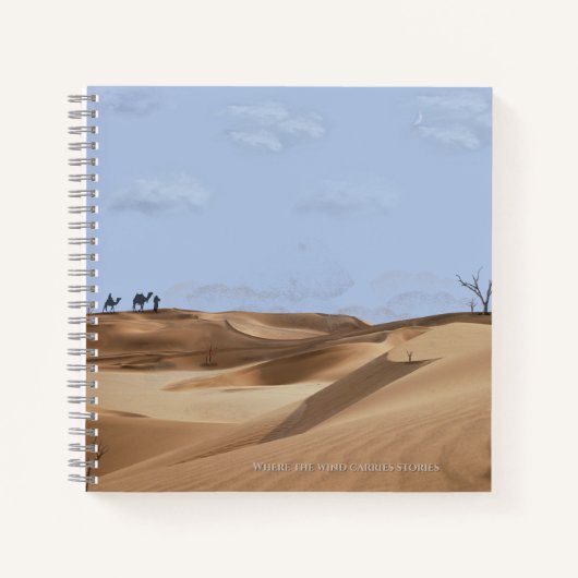 The Sahara's Soul Notebook Notizblock (Vorderseite)