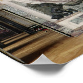 The Salon de la Guerre 1678-84 Poster (Ecke)