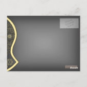 The Sandal Of The Prophet Postkarte (Rückseite)