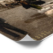 The Sands, Dumfries, Schottland Poster (Ecke)