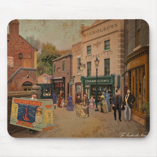The Sandwich Man Mousepad (Vorne)