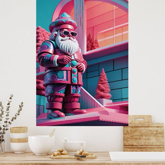 The Santa Trip Poster (Küche)