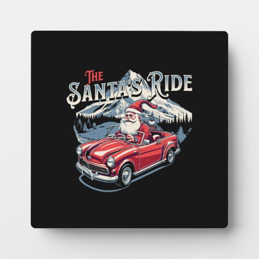 The santa's ride. fotoplatte (Vorderseite)