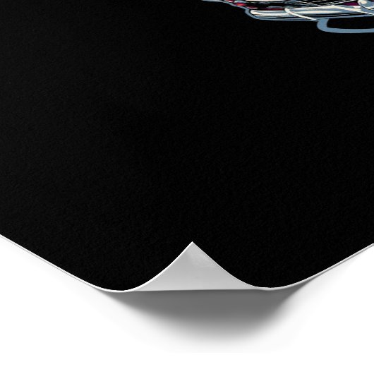 The santa's ride. poster (Ecke)