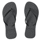 The "Sardinian Script" Designer Flip Flops Badesandalen (Fußbett)