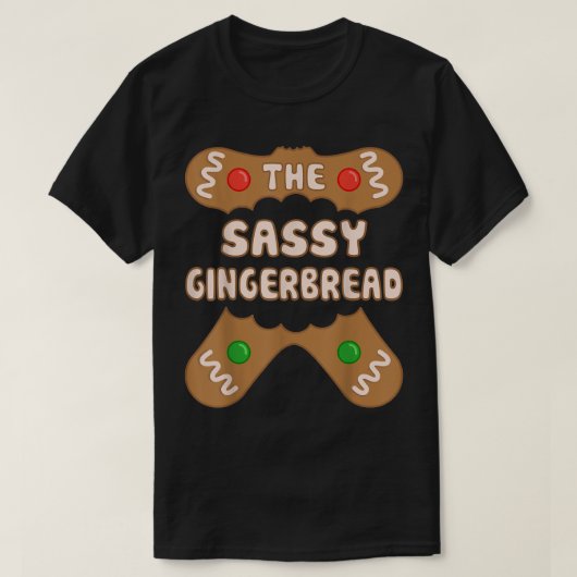 The Sassy Gingerbread, Family Matching Group Chris T-Shirt (Design vorne)