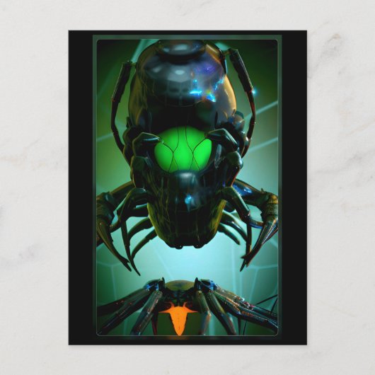 The Satan Bug Postkarte (Vorderseite)