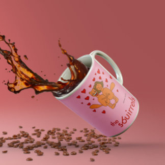 The Sbuirrels Ed and Mary Valentine Kaffeetasse