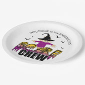 The Scare Crew Welcome Lila ID1002 Pappteller (Schrägansicht)