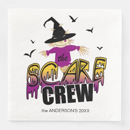 The Scare Crew Welcome Lila ID1002 Serviette (Vorderseite)