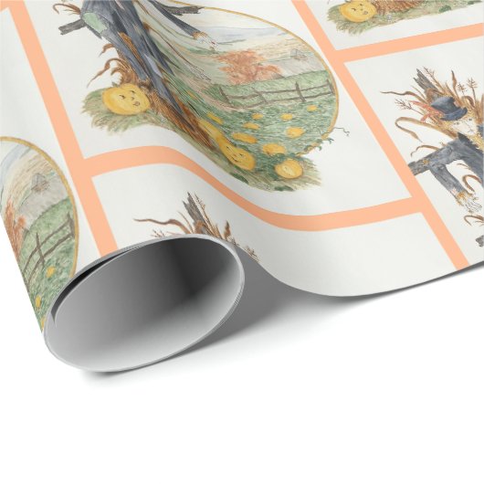"The Scarecrow" Geschenkpapier (Rolleneckpunkt)
