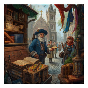 The Scholar’s Market Poster