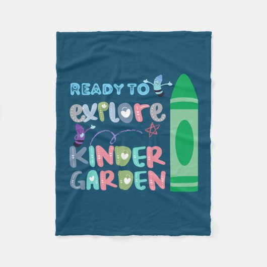 THE SCHOOL EXPEDITION! FLEECEDECKE (Vorderseite)