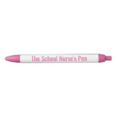 The School Nurse's Pen - Funny Nurse Gift Kugelschreiber (Vorderseite)
