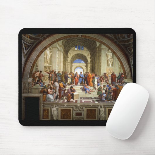 The School of Athens Mousepad (Mit Mouse)