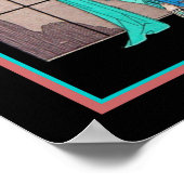 "The Schwierigt Admission" Barbier Art Deco 16x20 Poster (Ecke)