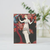 The Science Tree Evening Dress - George Barbier Postkarte (Stehend Vorderseite)