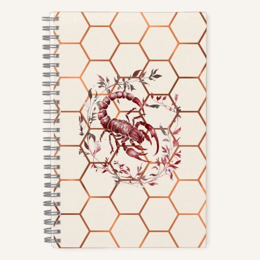 ♏ The Scorpio Muse: "Sting" Notizblock (Vorderseite)