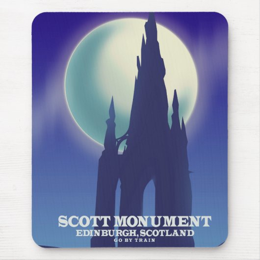 The Scott Monument, Edinburgh, Schottland Mousepad (Vorne)