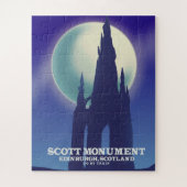 The Scott Monument, Edinburgh, Schottland Puzzle (Vertikal)