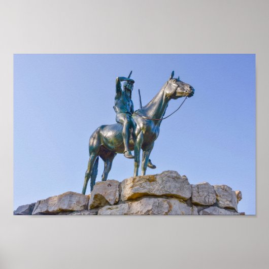 The Scout Statue Front View, Kansas City, Missouri Poster (Vorne)