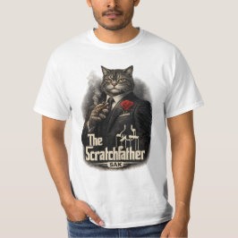 The Scratchfather | Mafia-Katzen-Parodie-T-Shirt | T-Shirt