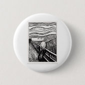 the scream by Edvard Munch Button (Vorderseite)