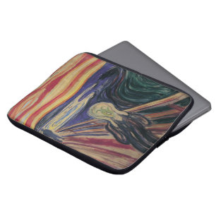 The Scream by Edvard Munch, Vintage Expressionism Laptopschutzhülle