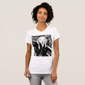 The Scream – Edvard Munch Art T-Shirt (Vorne ganz)