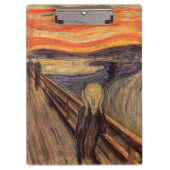 The Scream - Edvard Munch Klemmbrett (Vorderseite)