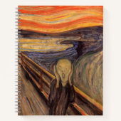 The Scream - Edvard Munch Notizblock (Vorderseite)