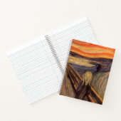 The Scream - Edvard Munch Notizblock (Innenseite)