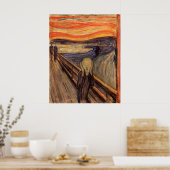The Scream - Edvard Munch Poster (Küche)