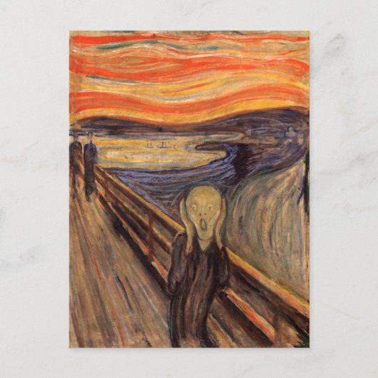 The Scream - Edvard Munch Postkarte (Vorderseite)