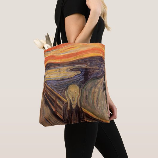 The Scream - Edvard Munch Tasche (Von Nahem)