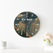 The Scream Große Wanduhr (Zuhause)