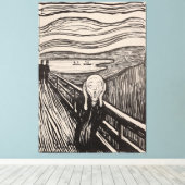 "The Scream" von Edvard Munch - 1895 - Norwegen Leinwanddruck (Insitu (Holzboden))