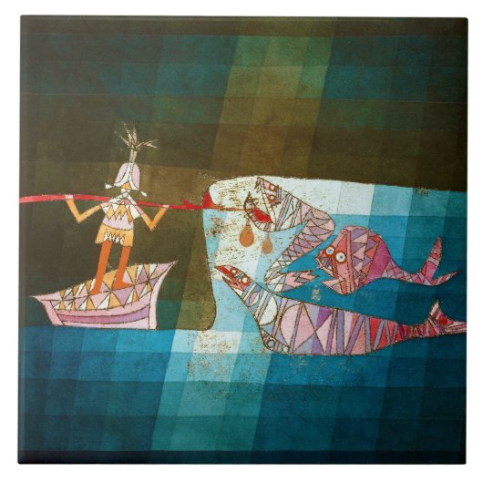 The Seafarers, Paul Klee Fliese (Vorderseite)