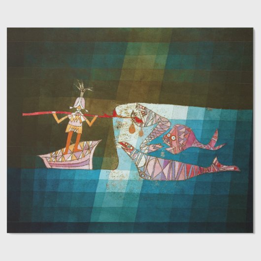 The Seafarers, Paul Klee Geschenkpapier (Flach)
