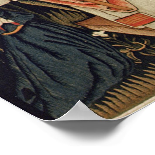 The Search after Truth, German, c.1490 Poster (Ecke)