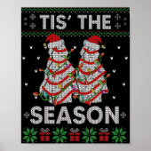 The Season Christmas Tree Cakes Debbie Becky Xmas Poster (Vorne)