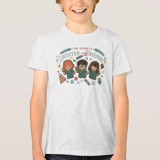 The Season is Sweeter with Friends Tri-Blend Shirt (Vorderseite)